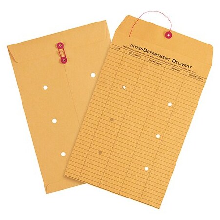 Bsc Preferred 10 x 15'' Kraft Inter-Department Envelopes, 100PK EN1092